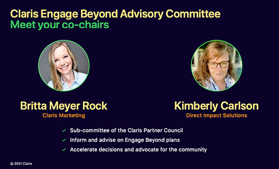 Claris Engage Beyond Advisory Committee