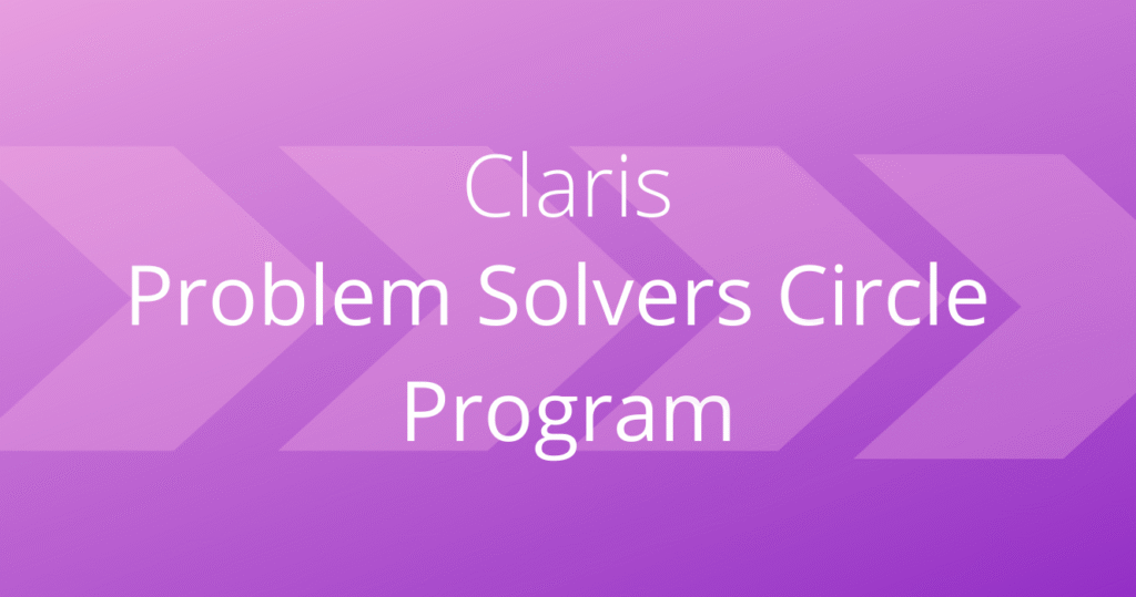 claris problem solvers circle