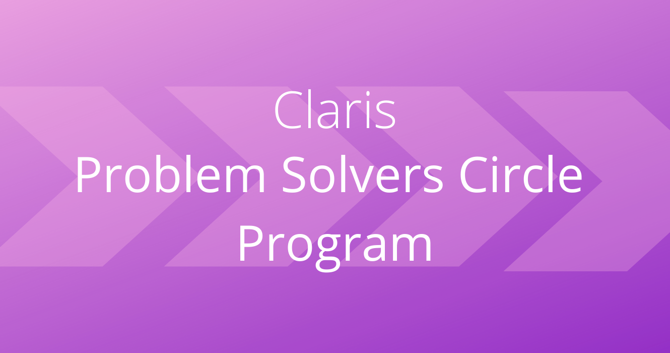claris problem solvers circle