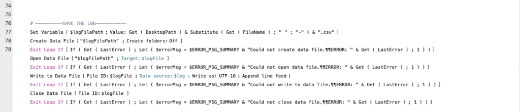 Claris FileMaker table sizing