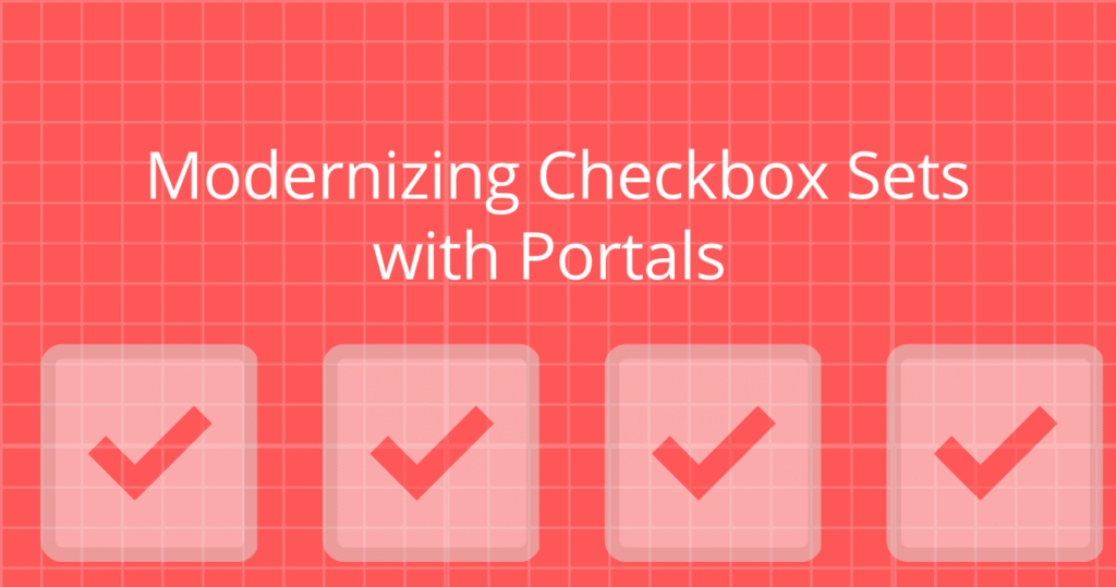 modernizing checkboxes