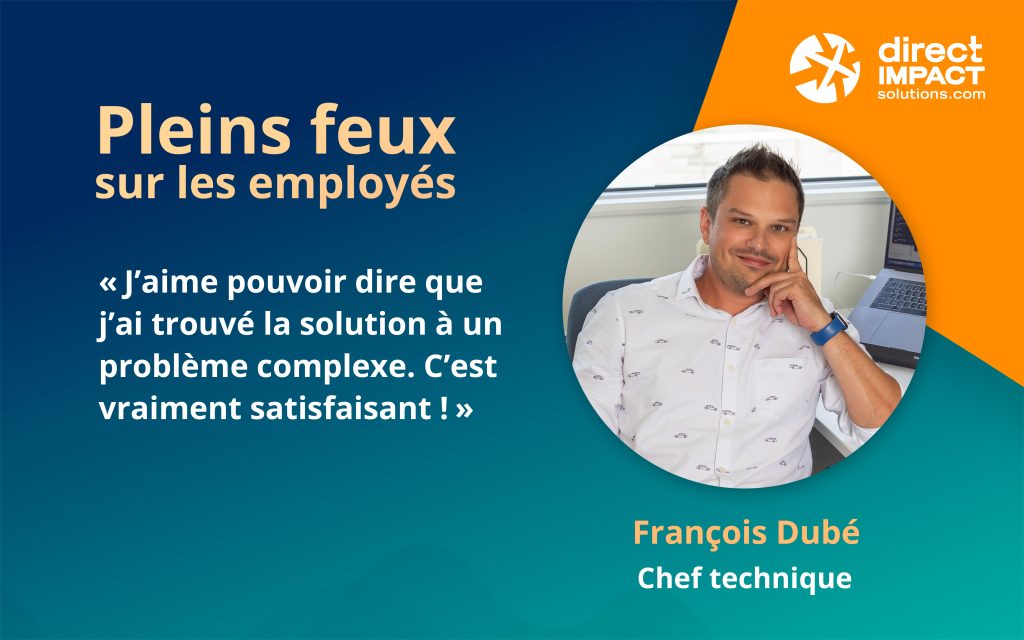 pleins feux sur les employés françois dubé