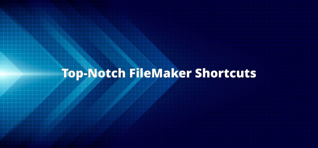filemaker shortcuts