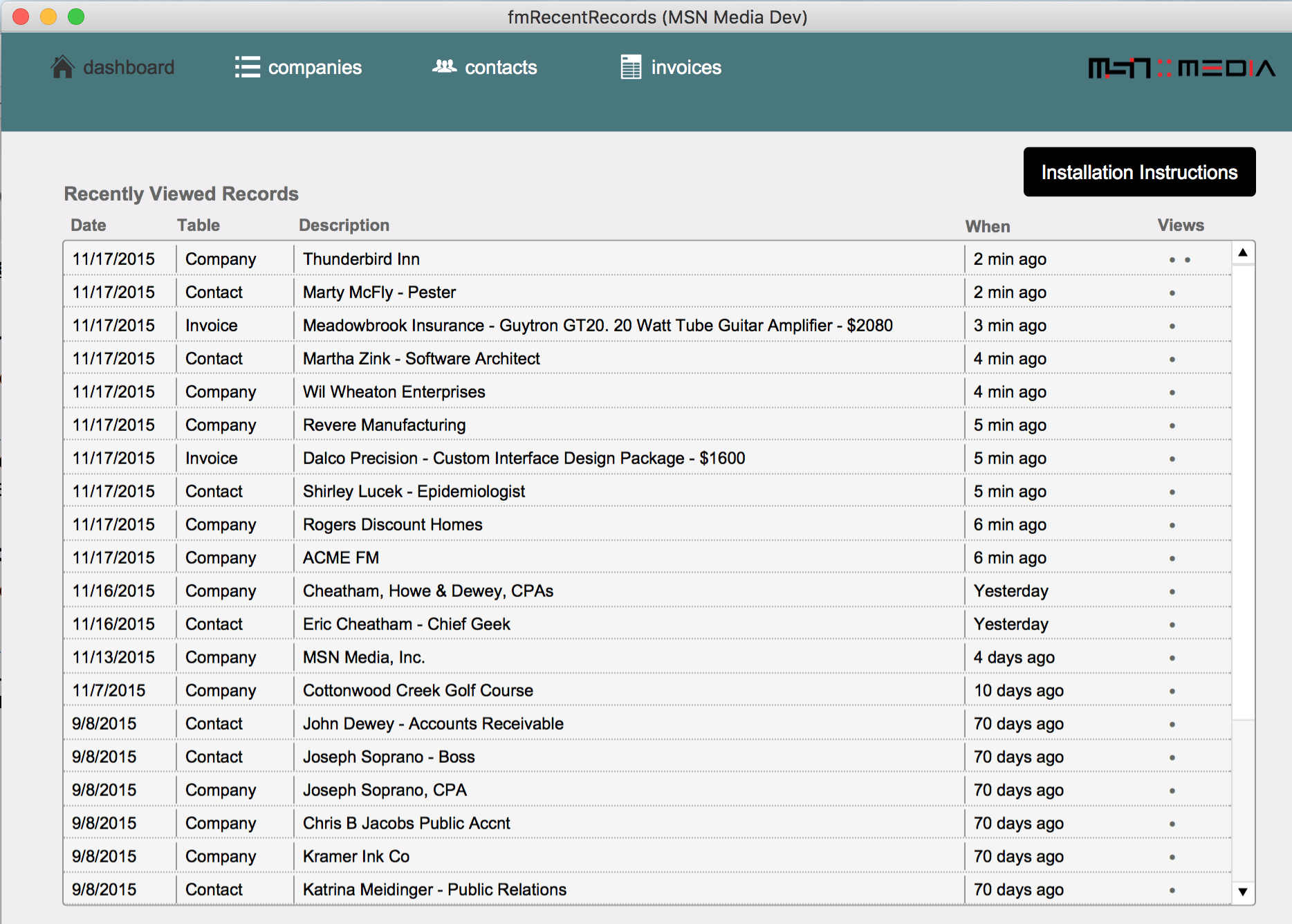 fmrr menu 1 opt