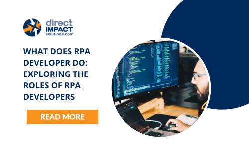 what does rpa developer do