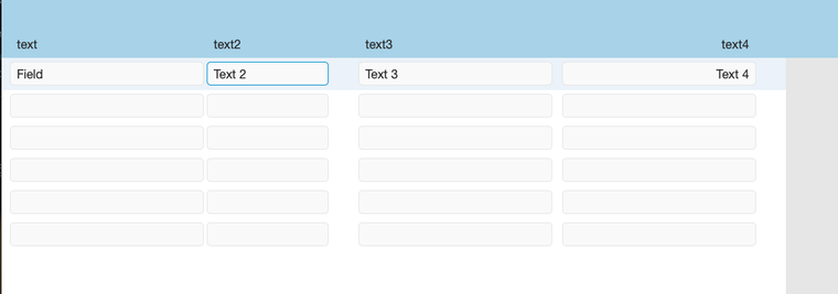 layout example