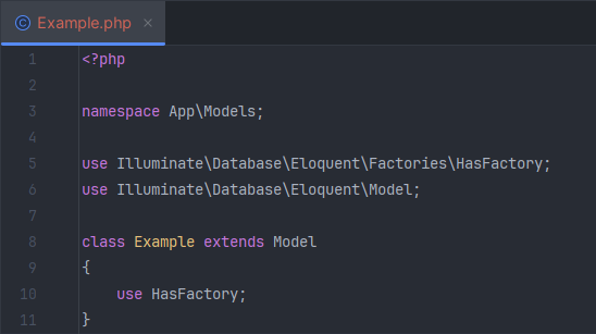 Laravel stubs