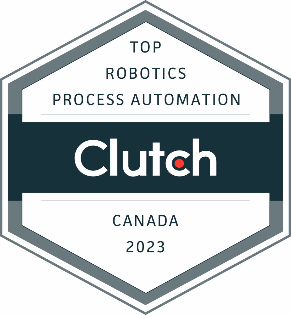 top clutch.co robotics process automation canada 2023