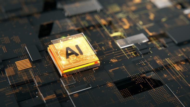 artificial intelligence, ai learning, machine learning, internet technology networking concept